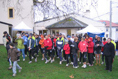 départ de la course